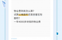 物业的平方数按什么算(物业多钱一平方怎么计算)