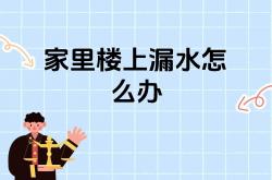 业主家漏水怎么解决(业主家中漏水物业公司需承担责任吗)