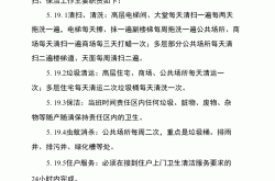 小区保洁负责打扫什么(小区保洁负责打扫什么工作)